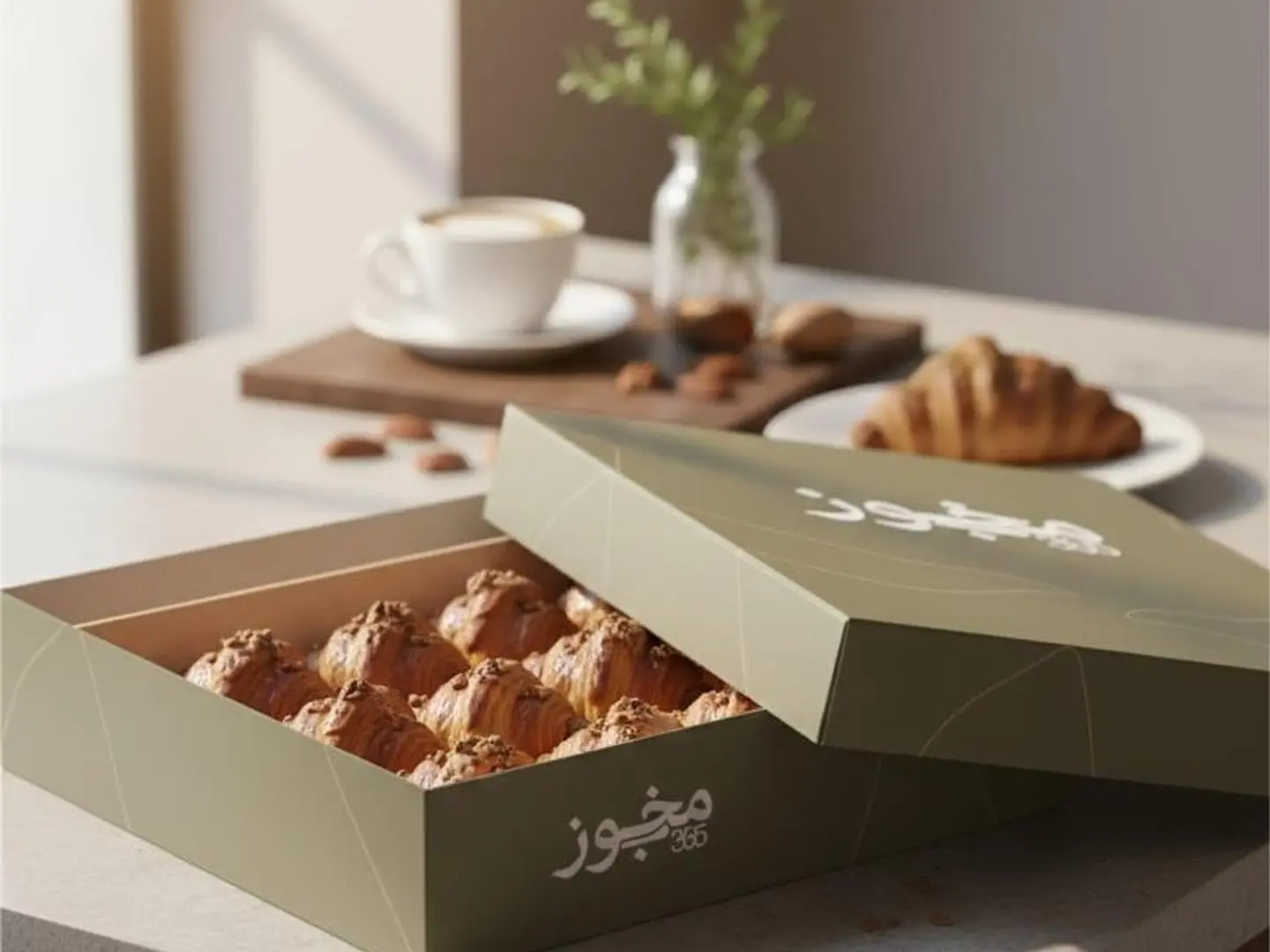 كرواسون مني حالي - مالح -12 قطعة