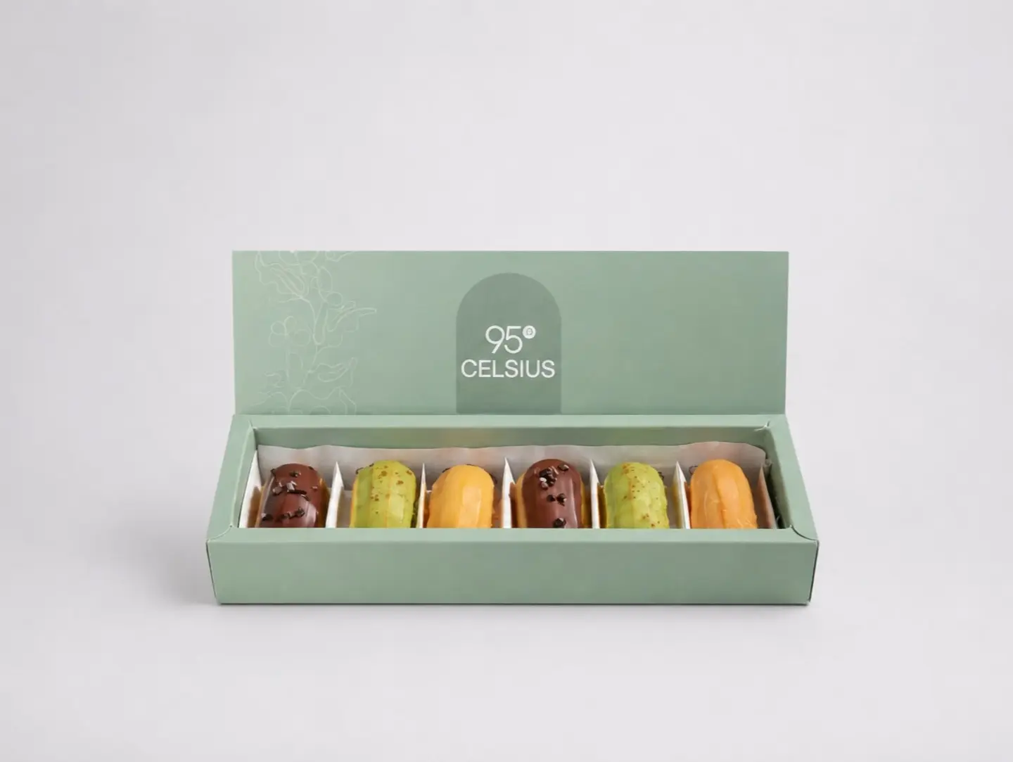 Six Pieces Of Mini Eclairs