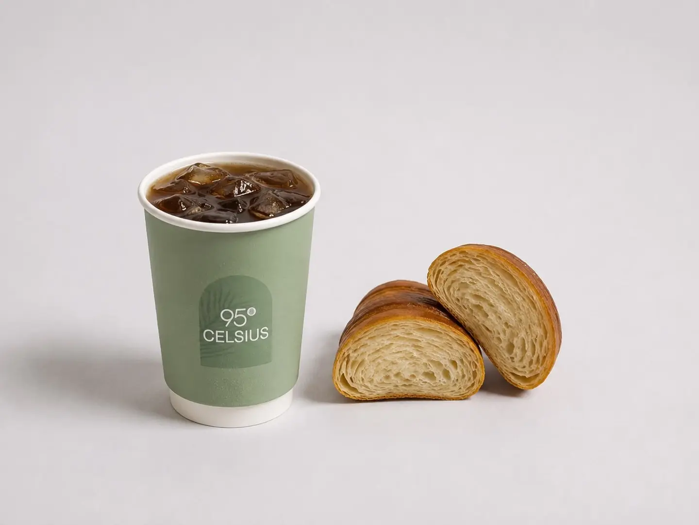 Croissant With Coffee Of The Day