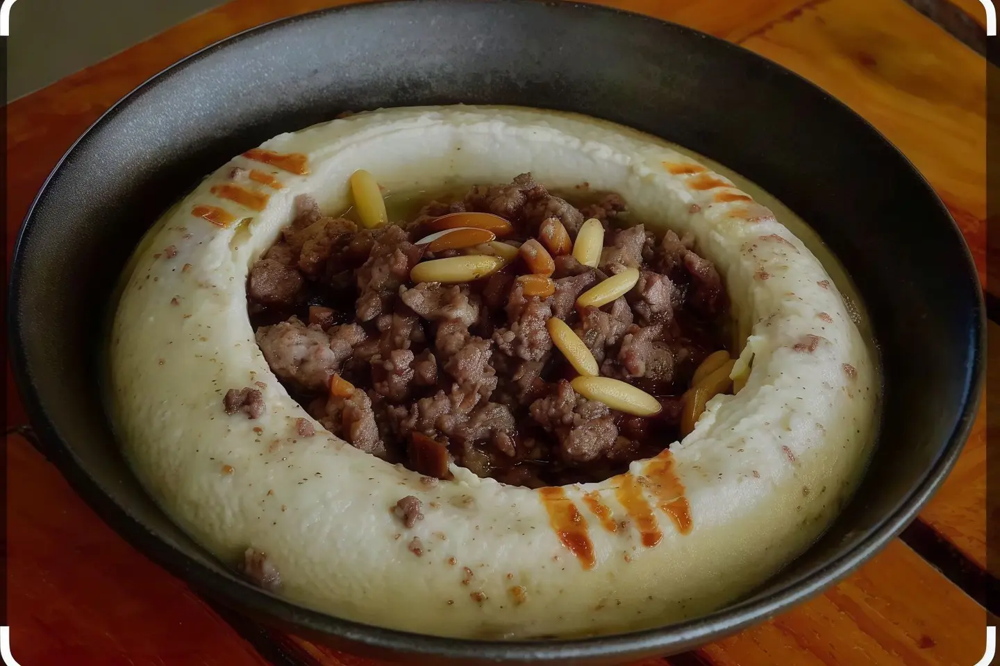 Hummus With Meat