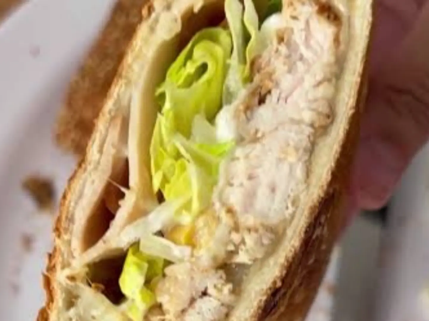 Sheep Cheese Sandwich