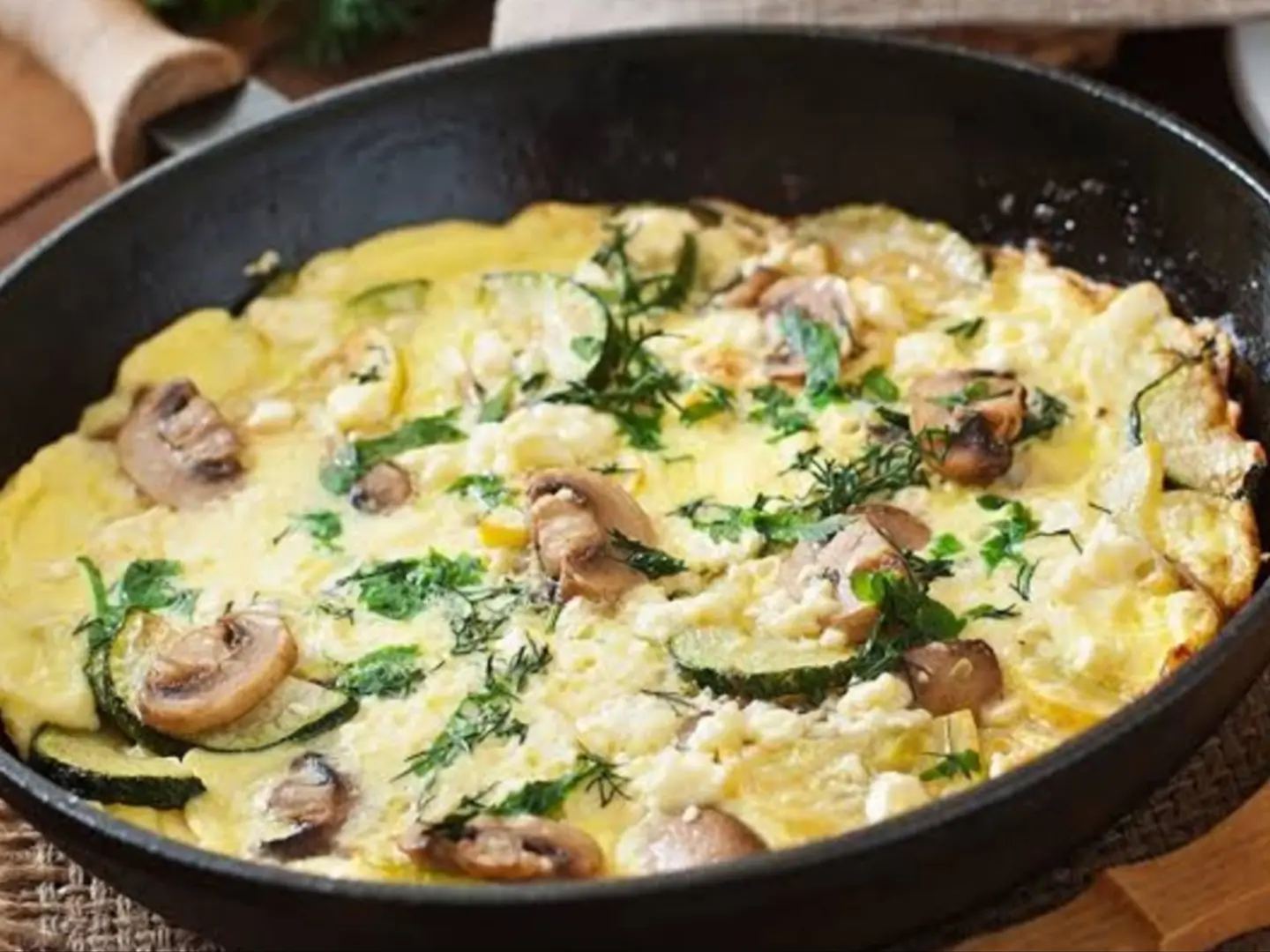 Mushroom Omelette