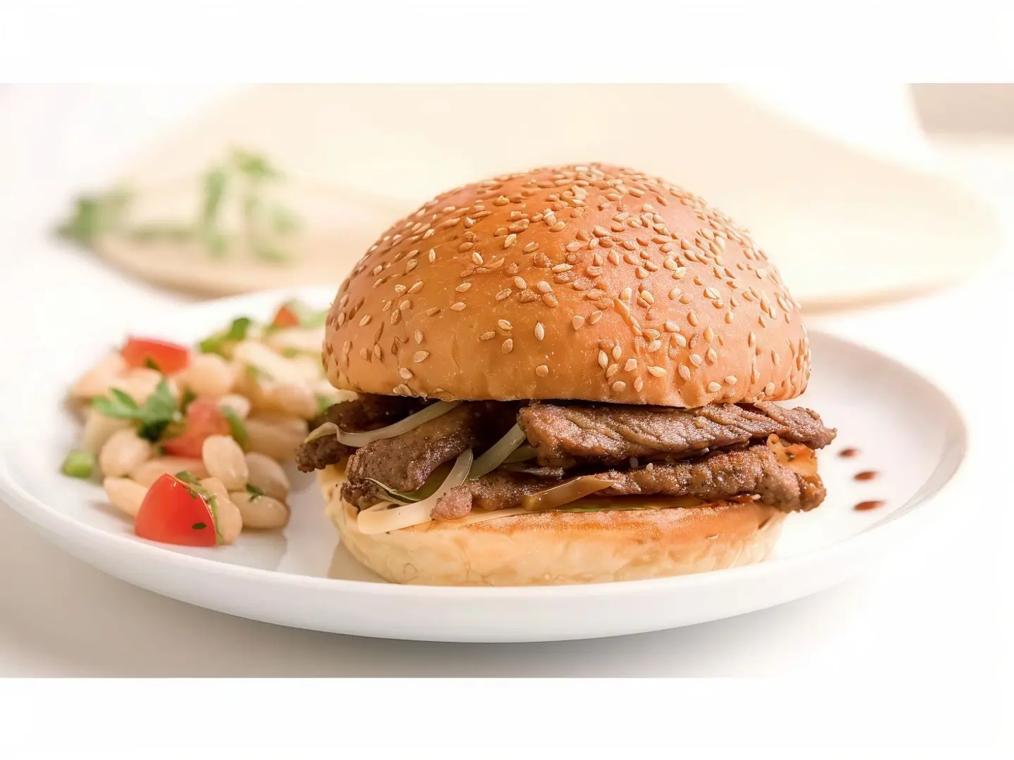 Shawarma Burger Meal