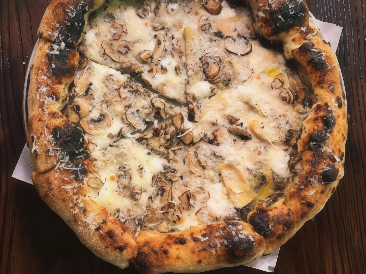 بيتزا ترافل ماشروم