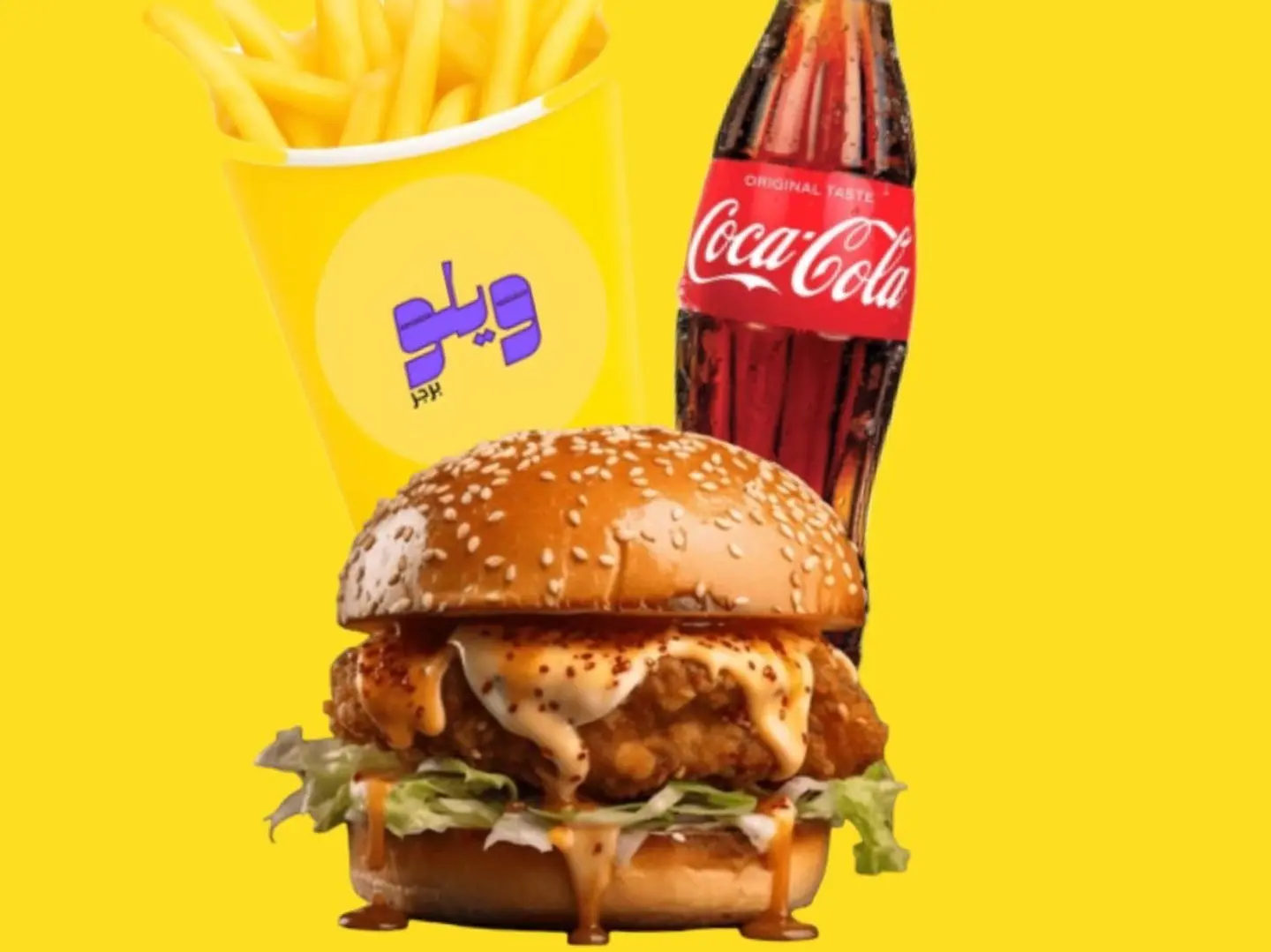 Chicken Burger - Meal