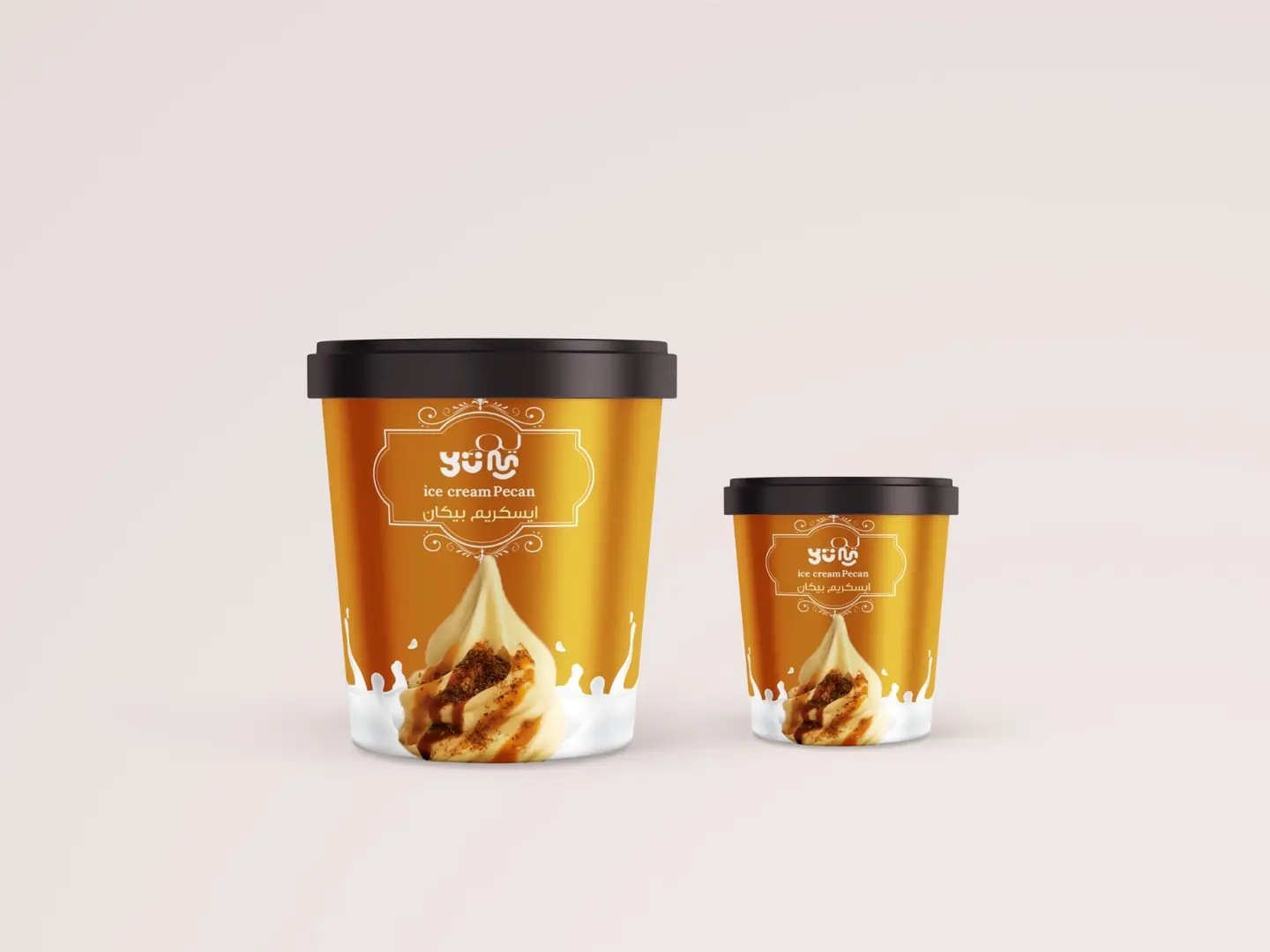 ايسكريم بيكان - كبير