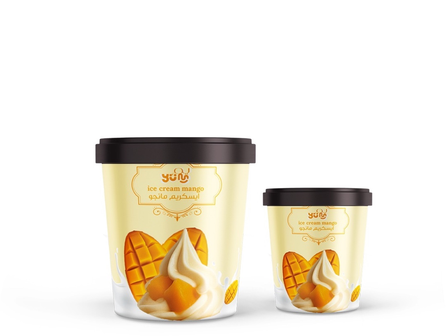 مانجو ايسكريم - كبير