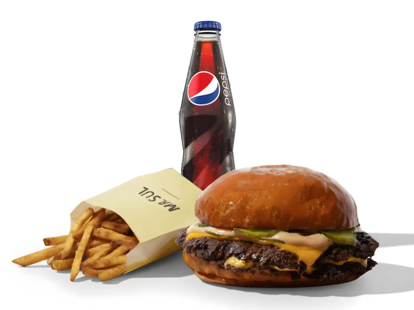Sul Burger With French Fries & Drink