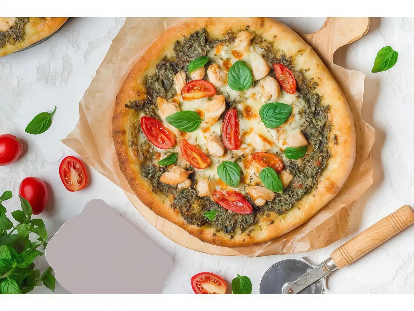 Pesto Pizza
