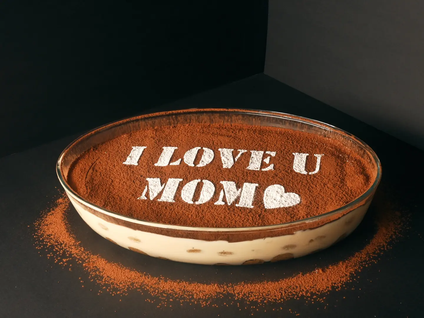 تيراميسو كبير احبك امي