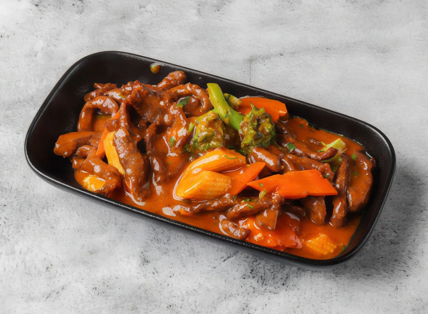 لحم بوتاي ماسالا مع البهارات