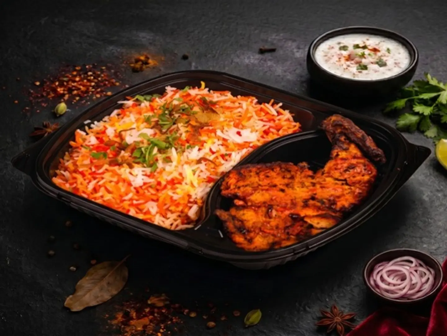 وجبة تندورى الدجاج