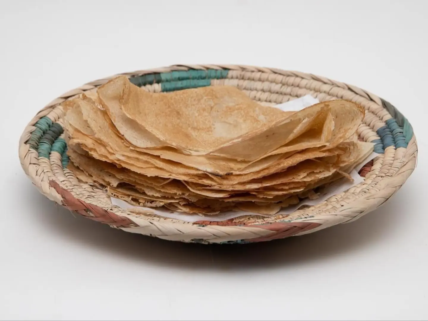 خبز صاج فلافل