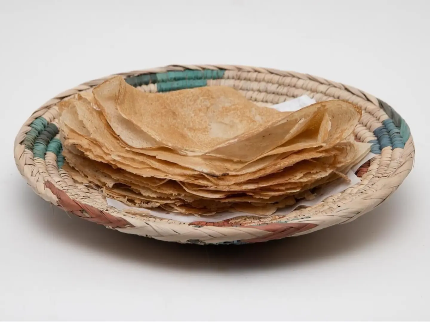 خبز صاج دبس و جبنة