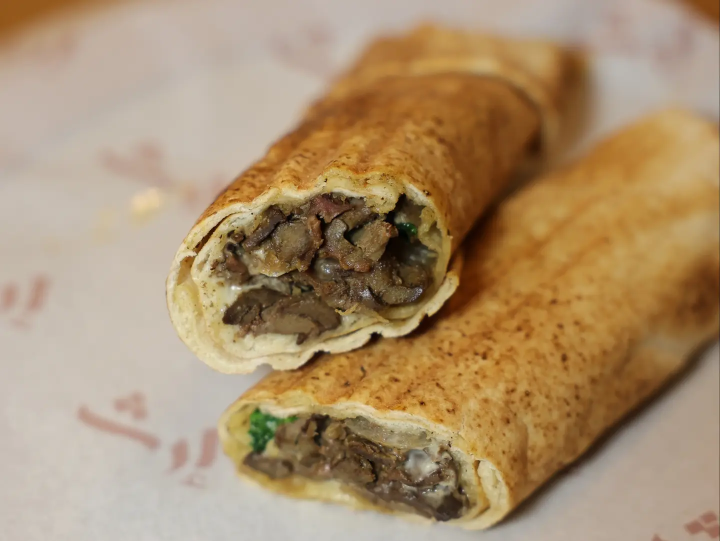 Plain Bread Liver Sandwich