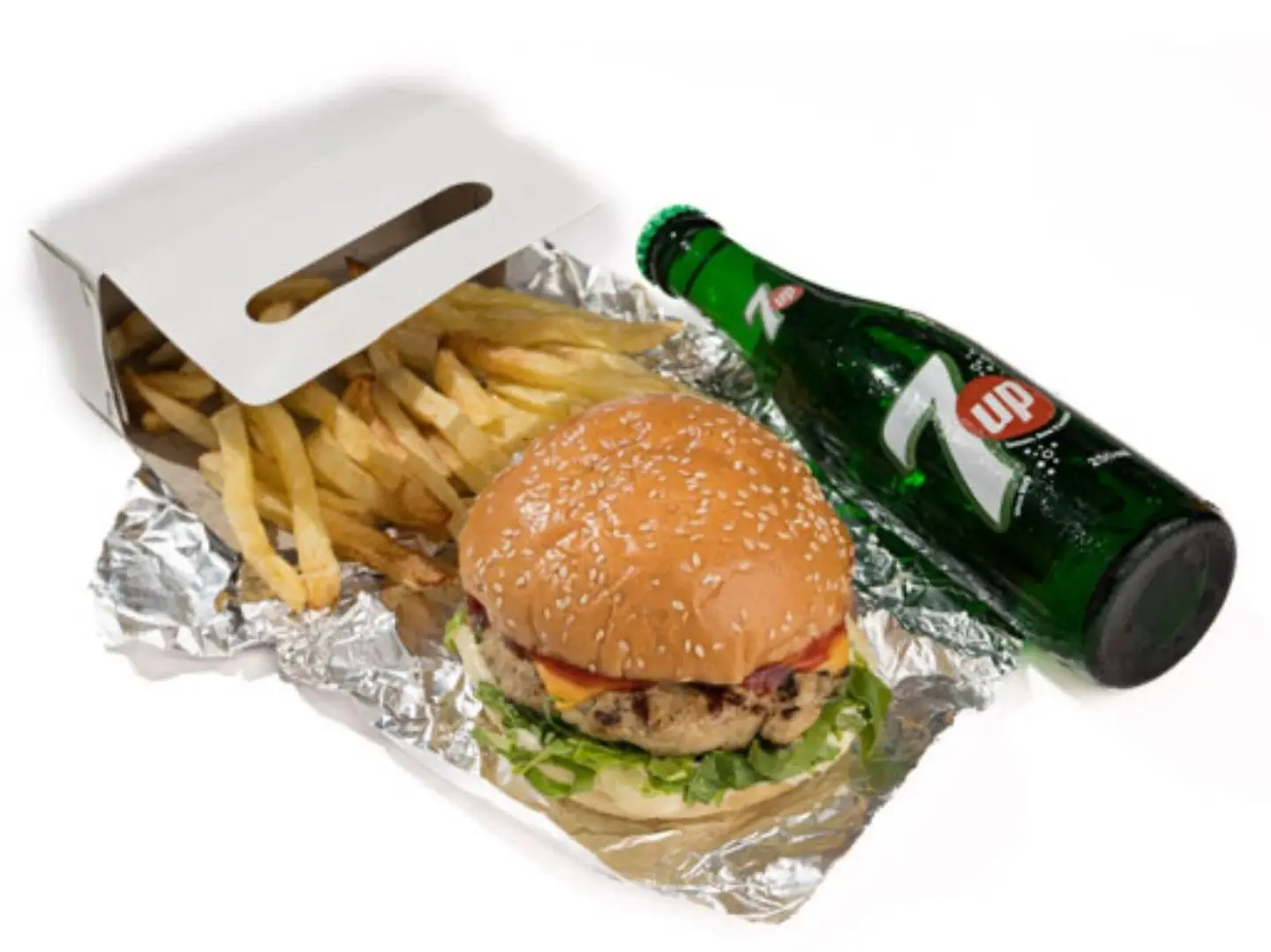 وجبة برجر دجاج