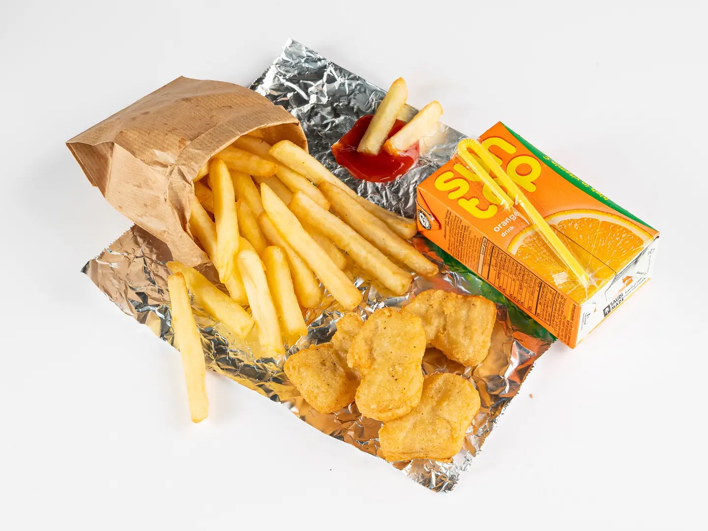 وجبة اطفال ناجت