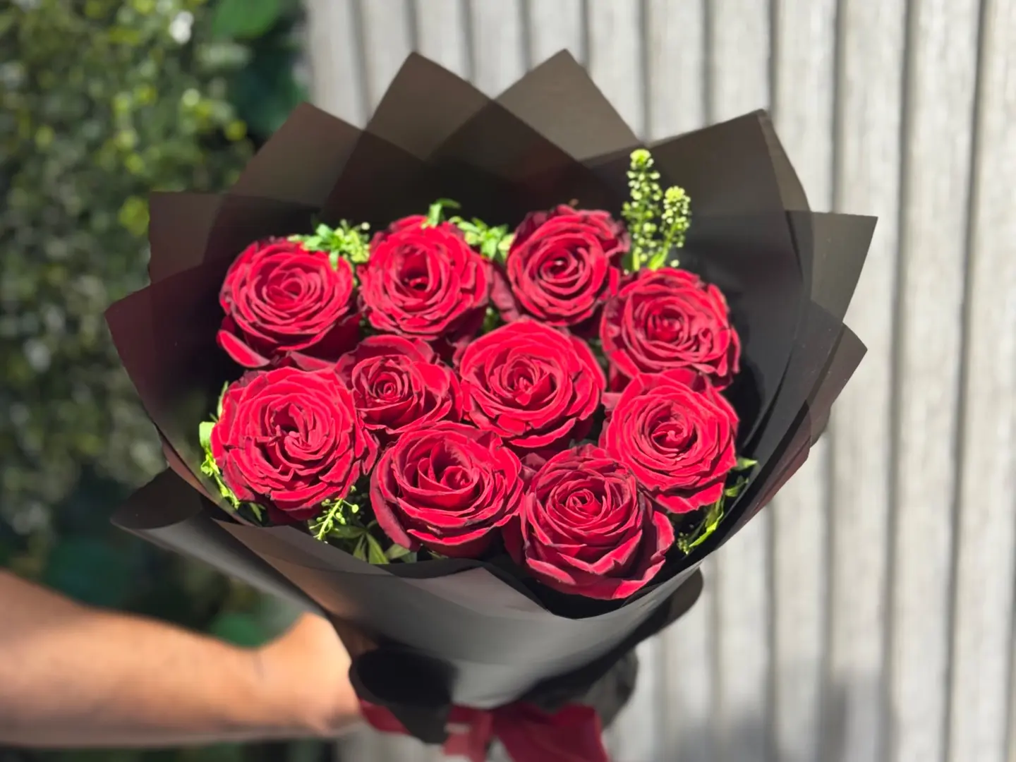 بوكيه الحمراء