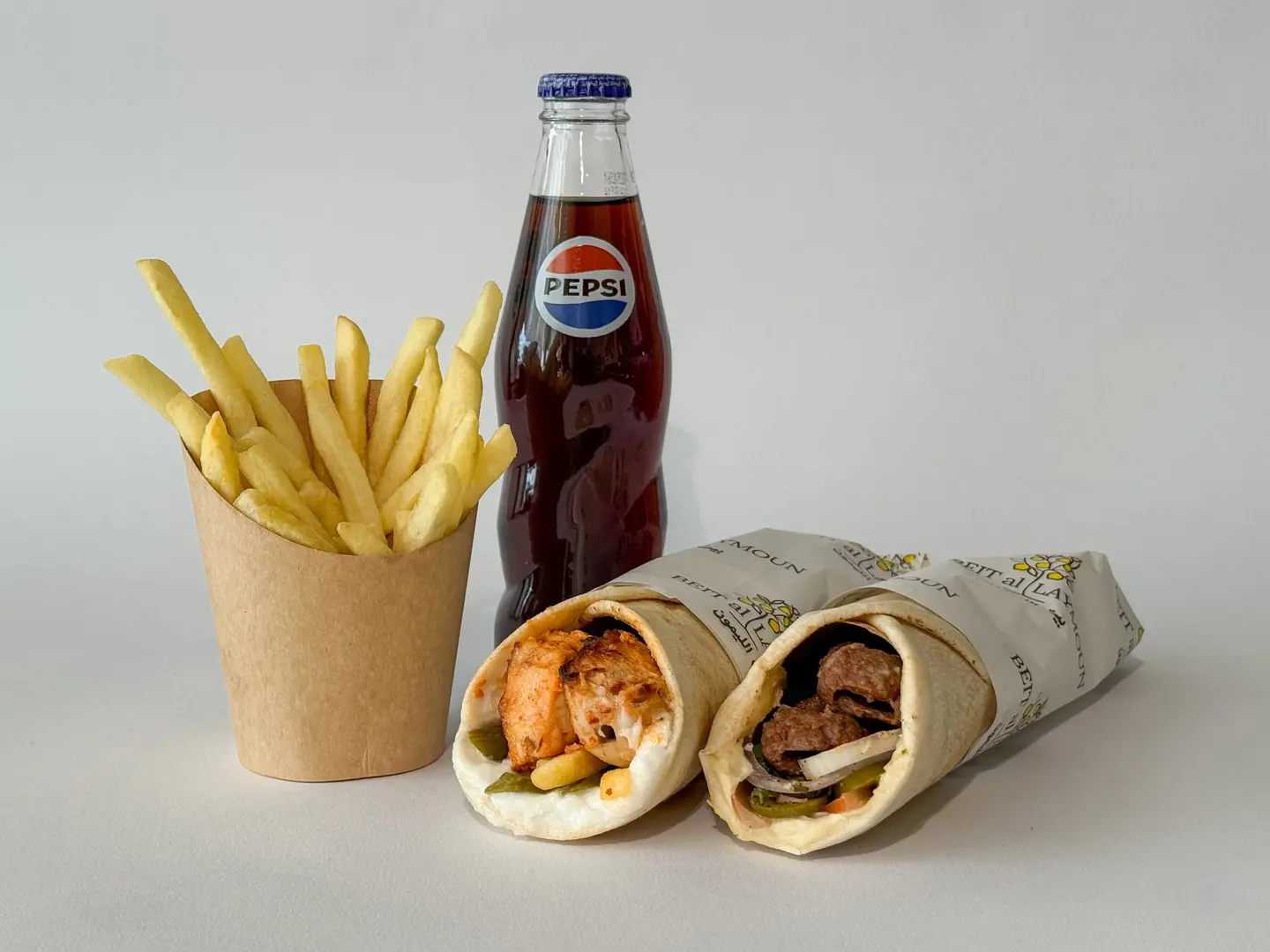 وجبة كومبو ساندويتشين