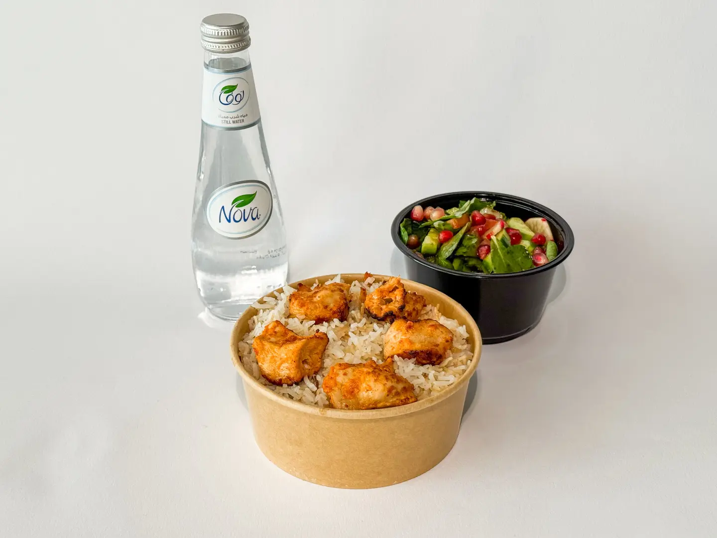 وجبة رز و طاووق