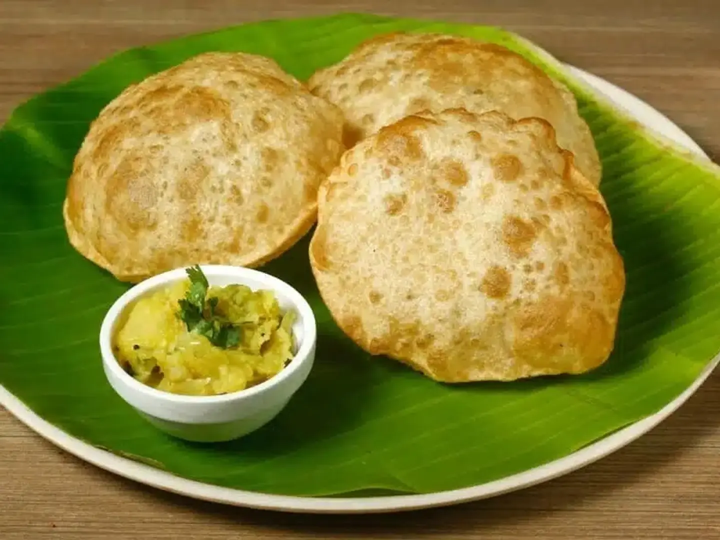 Poori (3) Masala Or Kuruma