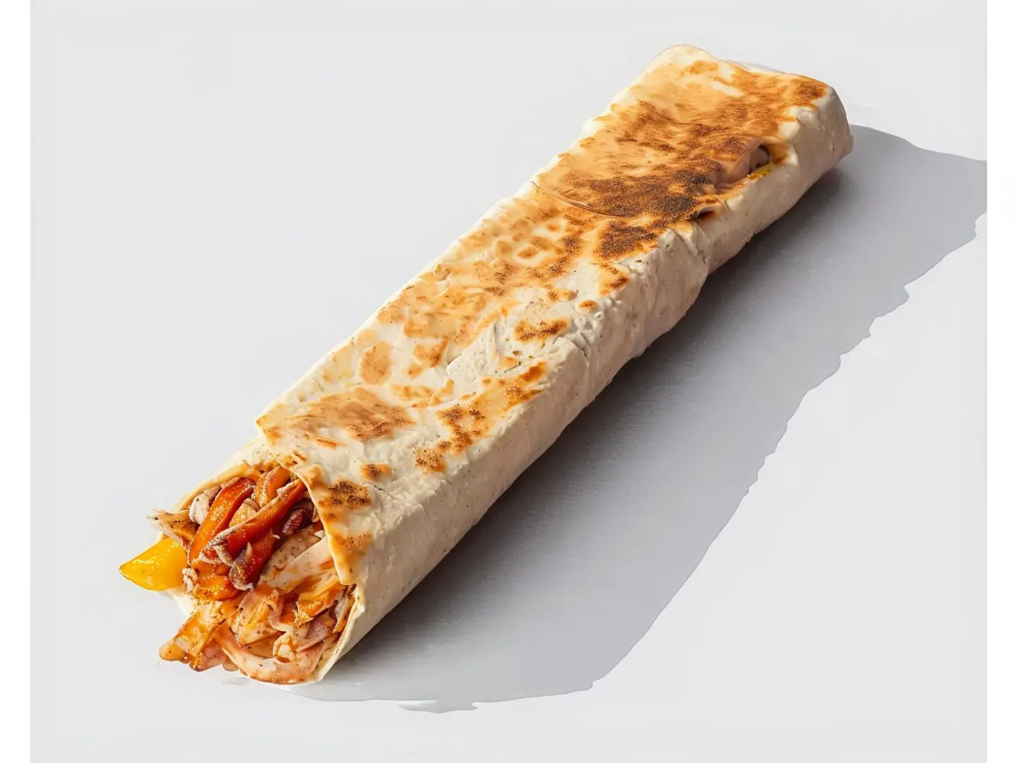 شاورما دجاج بالحمص