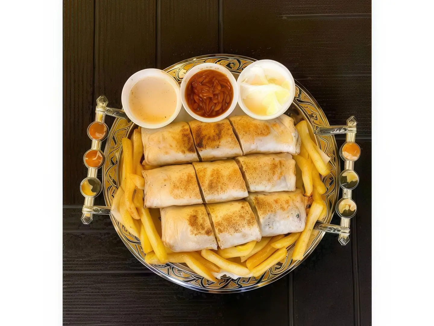 شاورما دجاج عربي