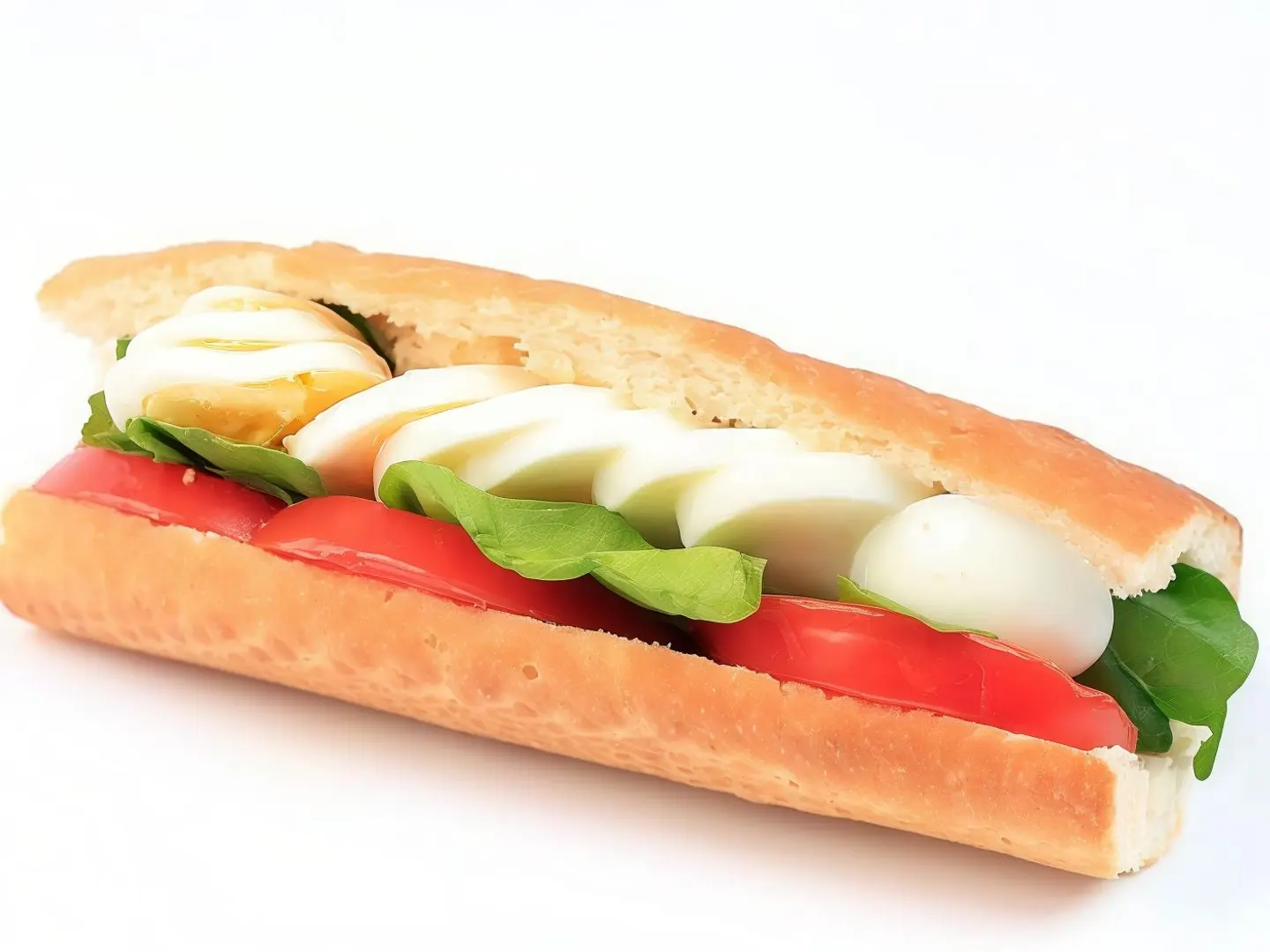 ساندويتش بيض مسلوق بالزبدة