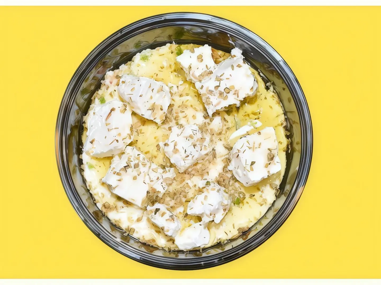 Boiled Eggs Plate With Cheese