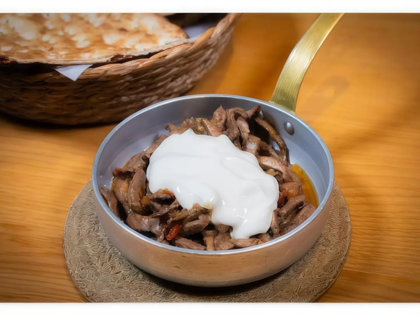 Liver Hashi Plate With Cheese