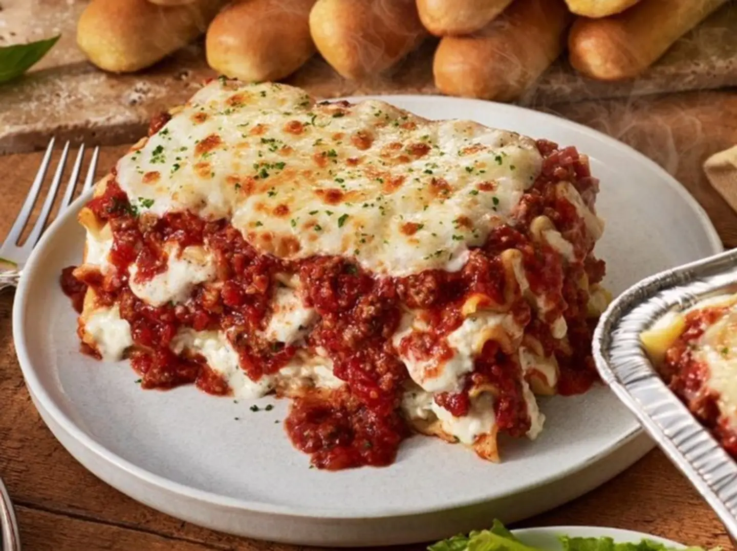 عشاء لازانيا كلاسيكي