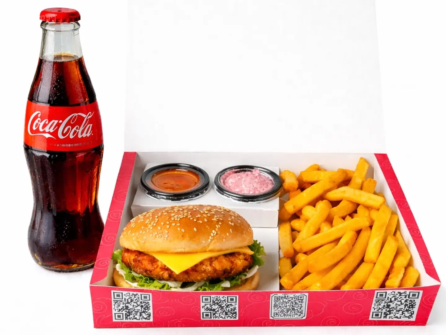 Grilled Chicken Burger Meal