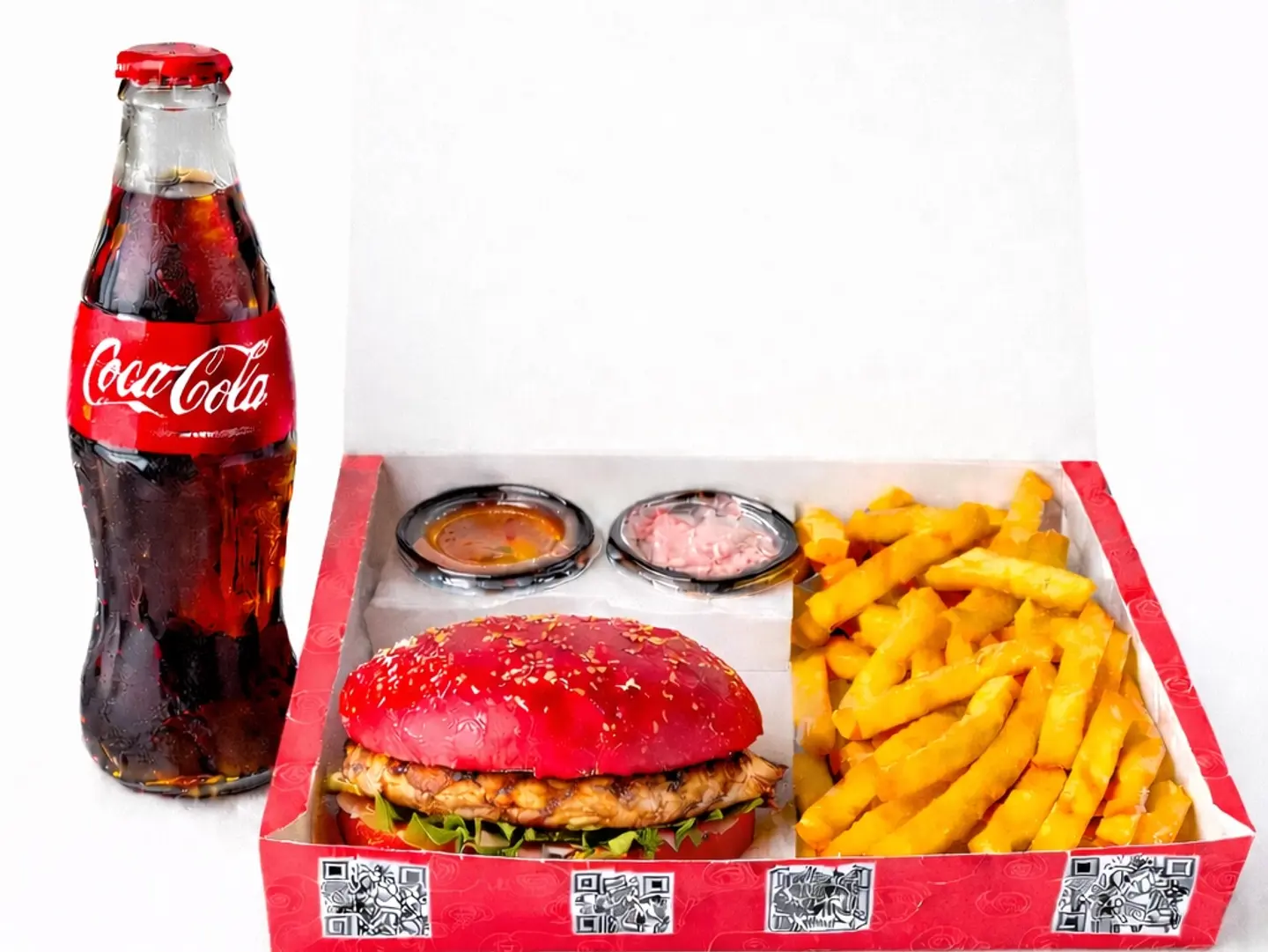 Grilled Chicken Royal Burger Meal