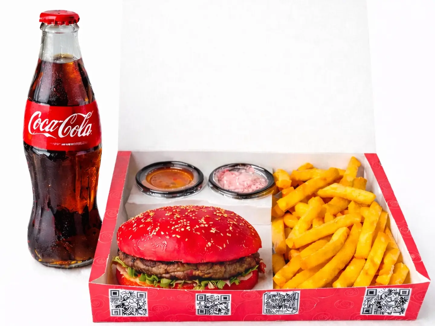 Grilled Meat Royal Burger Meal