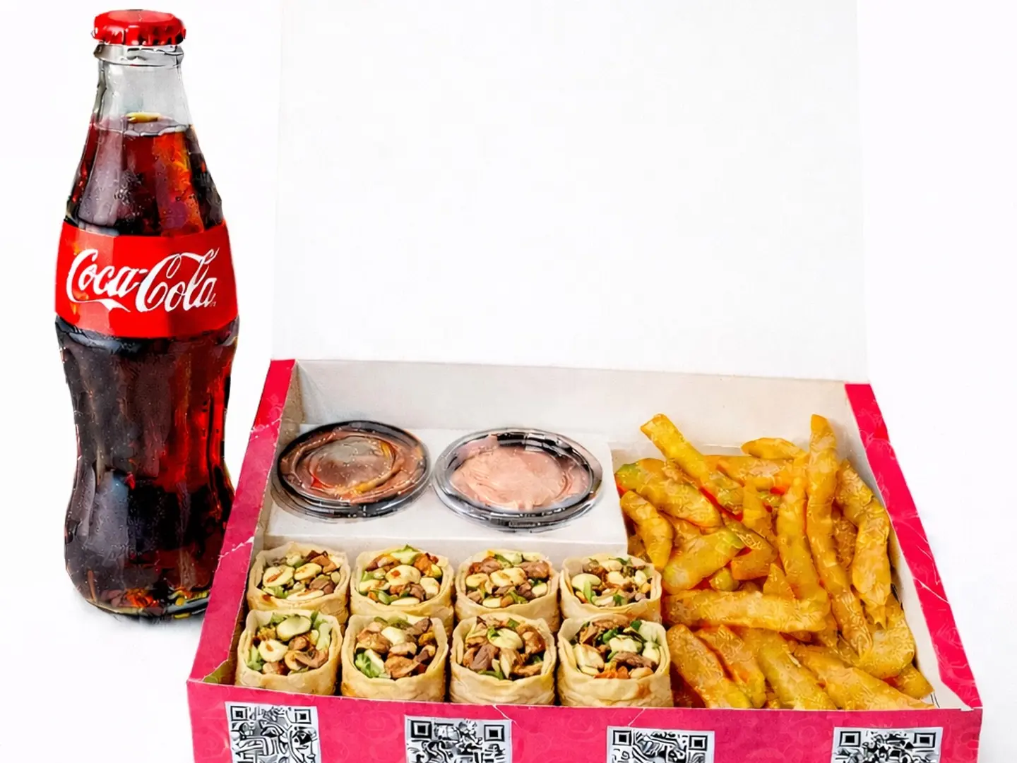 Pink Shawarma Meal