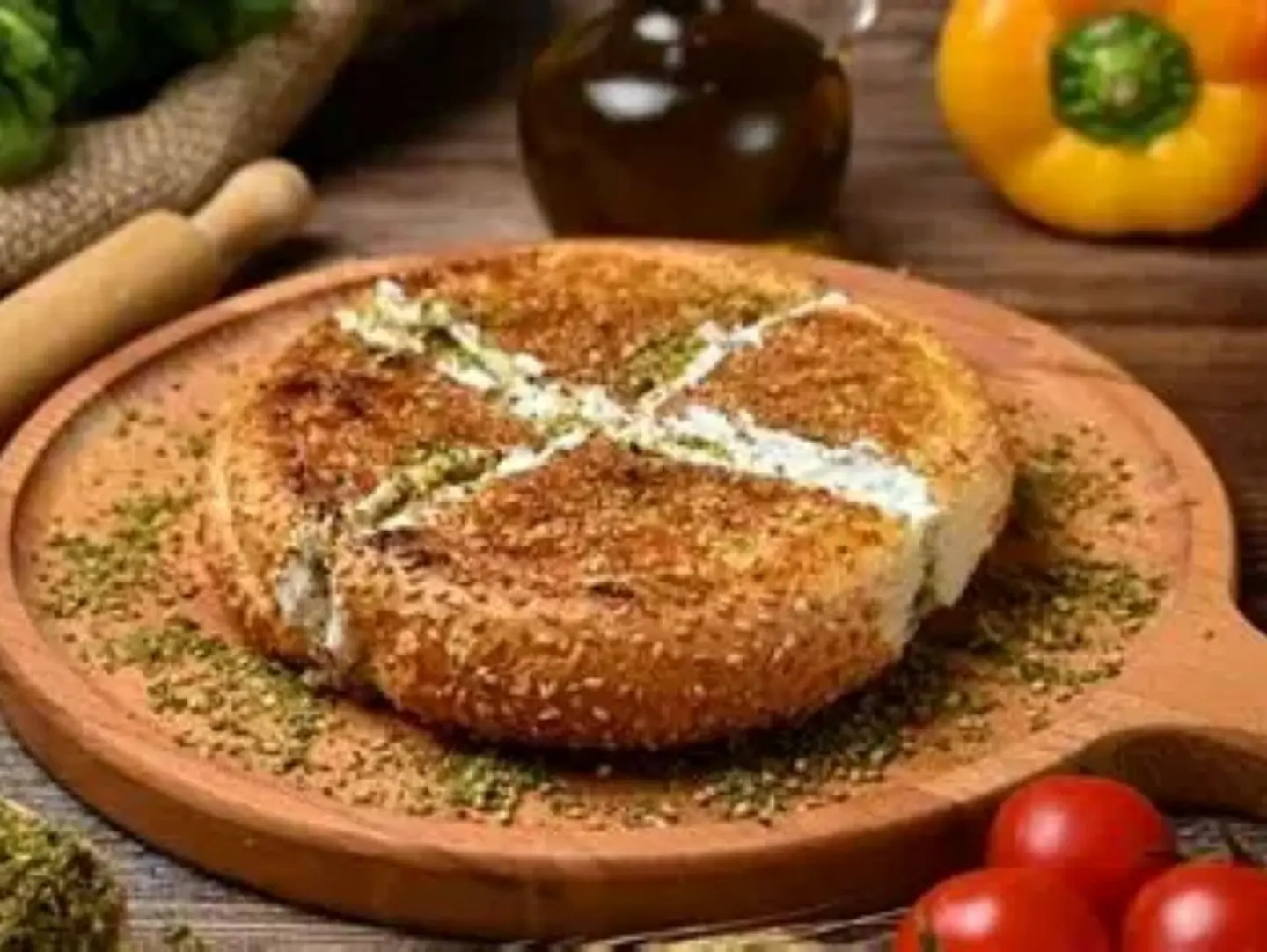 Cheese And Thyme Kaak