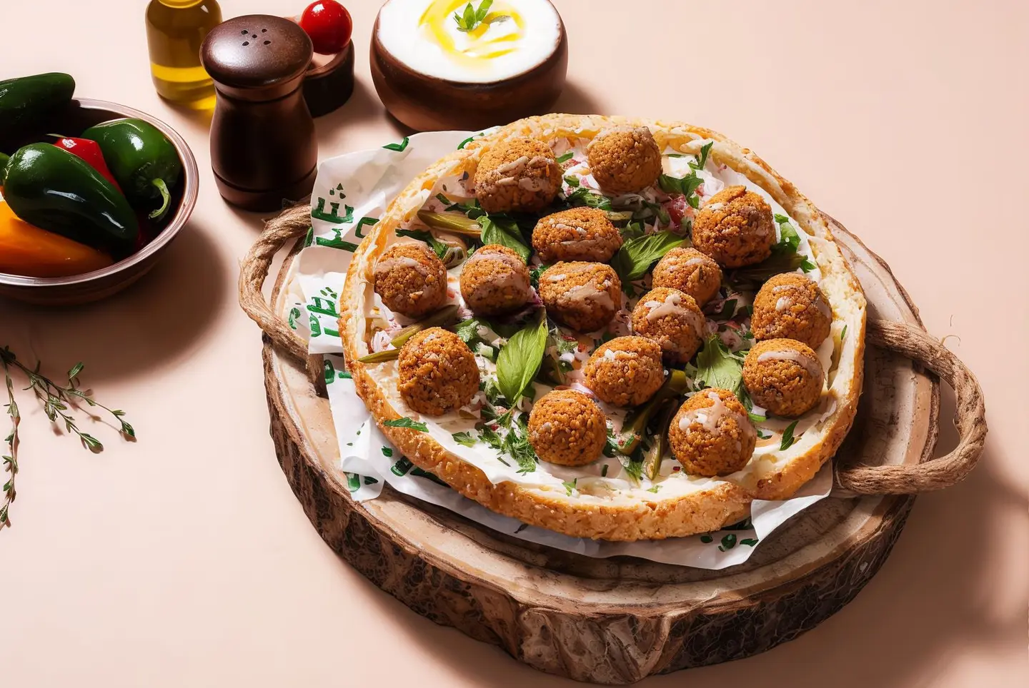 كعكة الفلافل