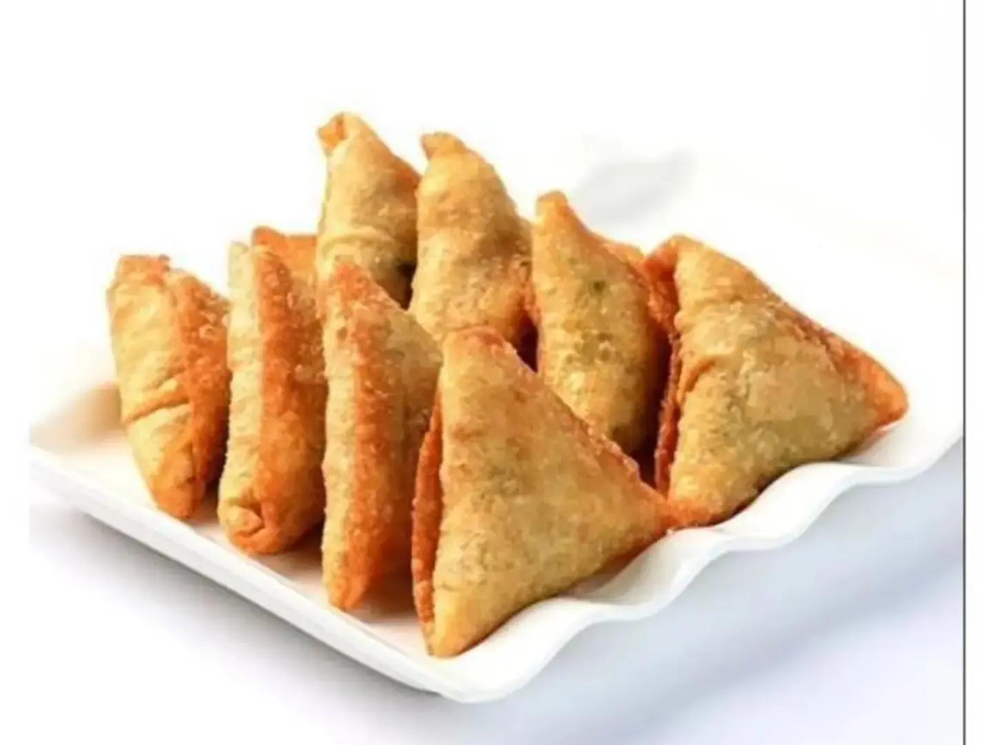 سمبوسة جبنه شيدر قلاية هوائية
