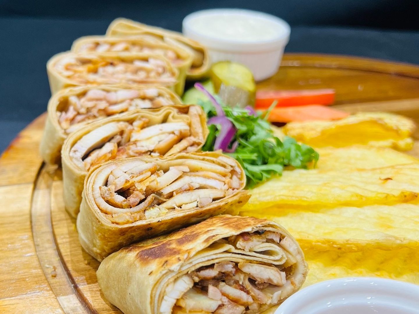 ساندوتش شاورما عربى دجاج