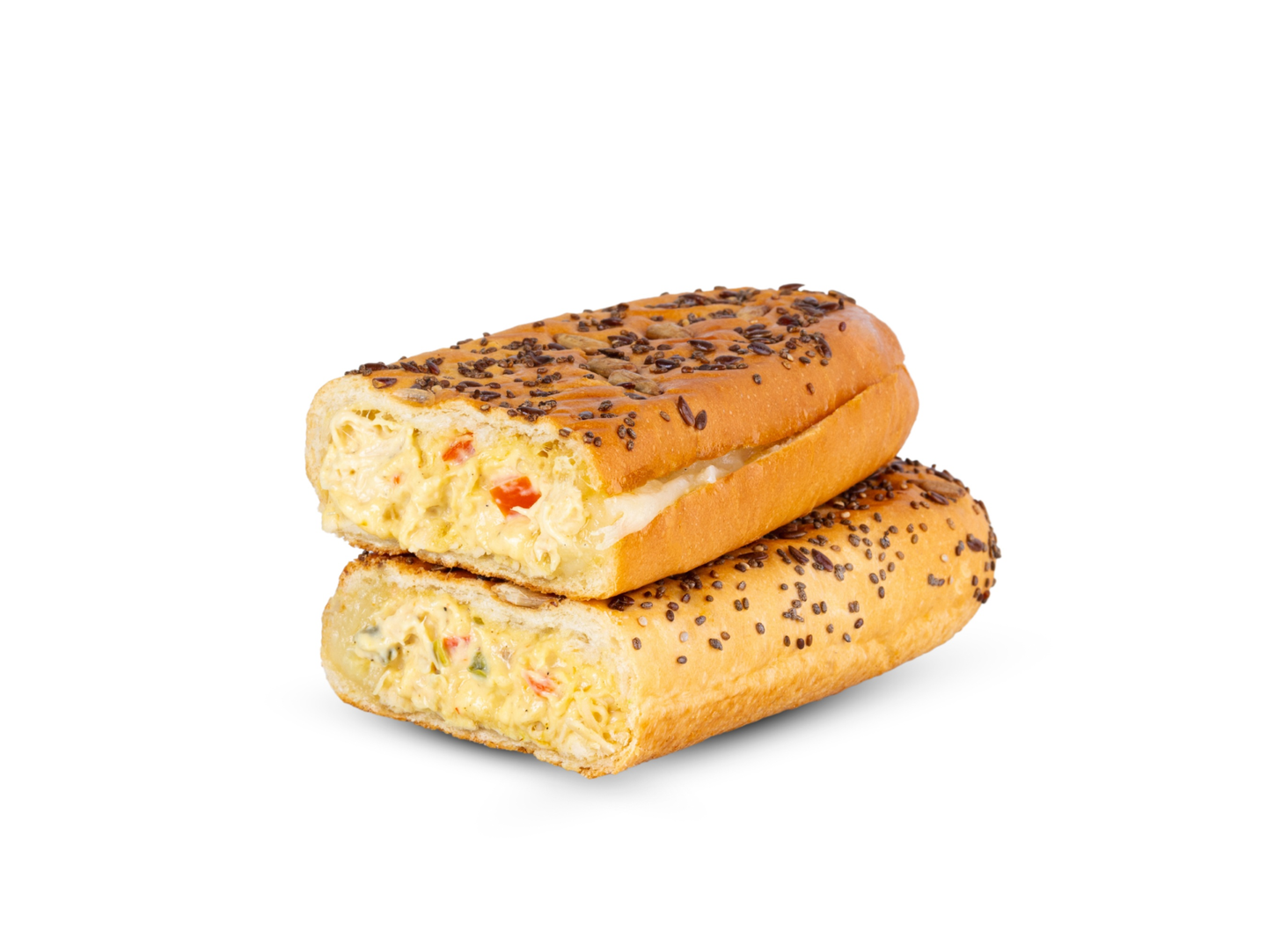 Chicken Cheese Sandwich With Corn