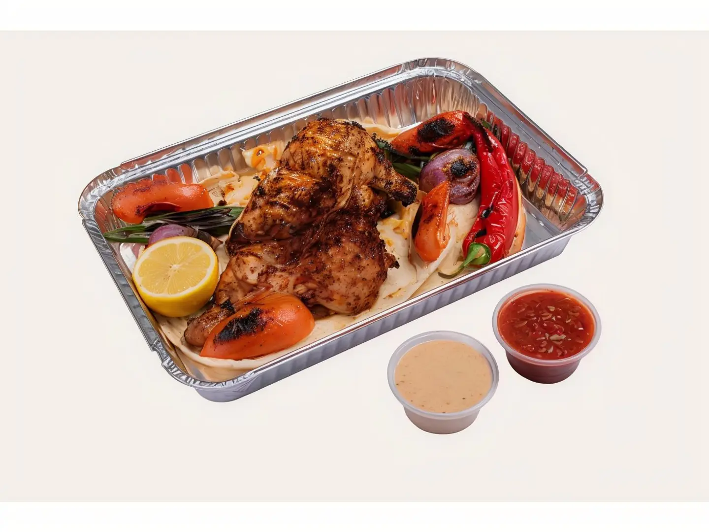 دجاج كاملةعلى الفحم