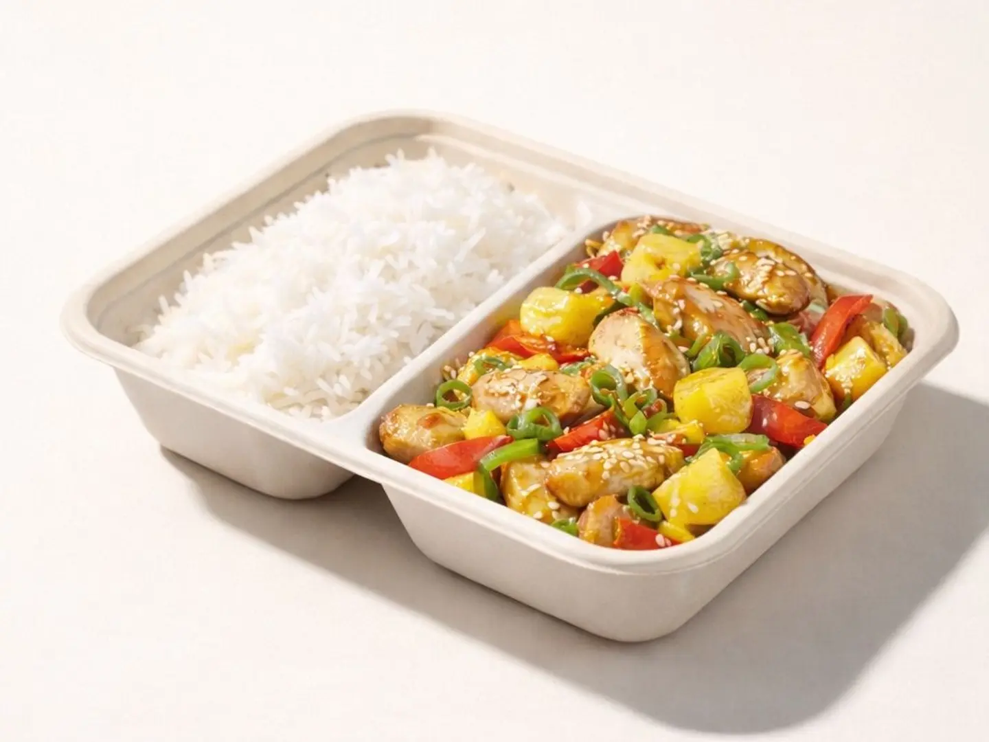 دجاج بالأناناس