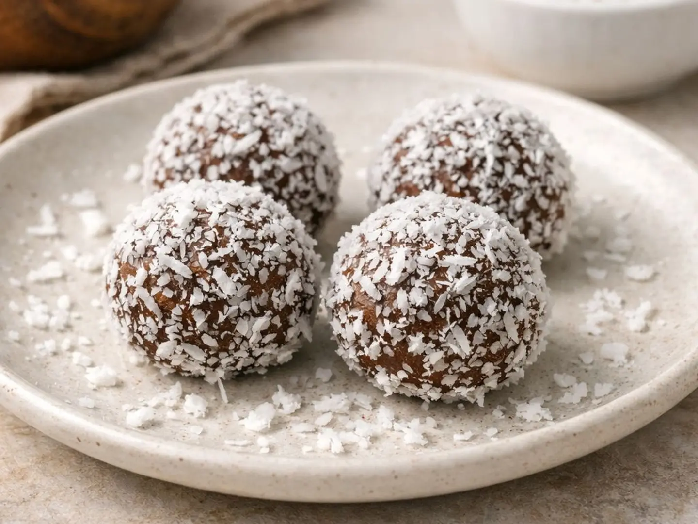 كرات تمر جوز الهند