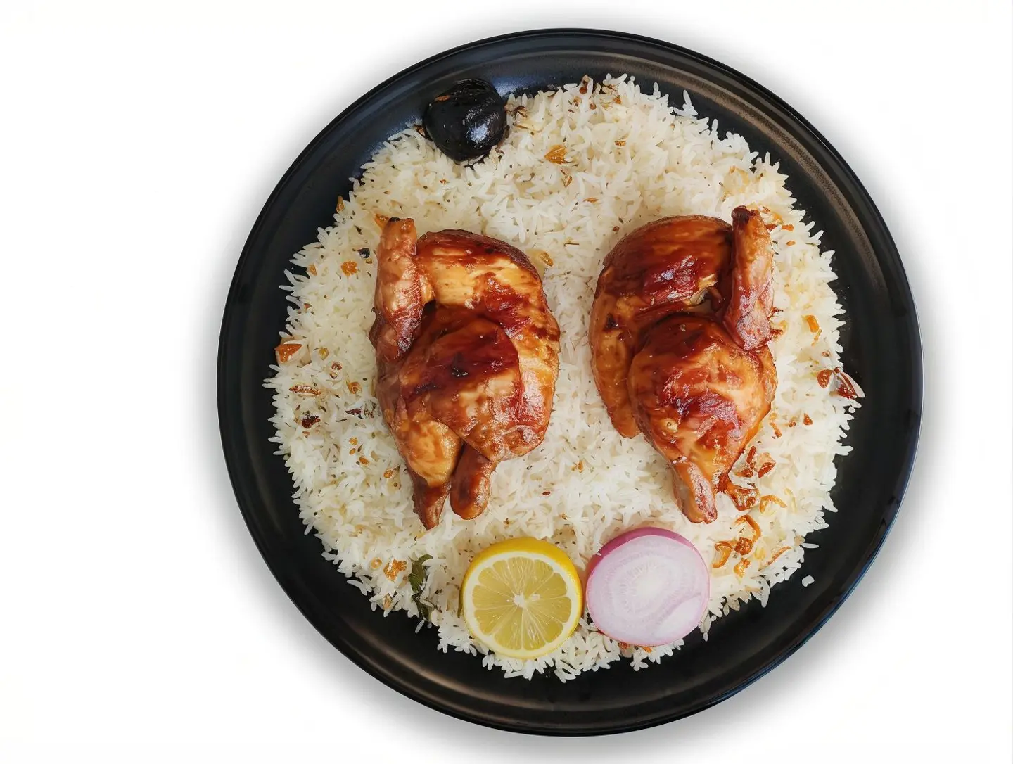 حبه شوايه مع الرز