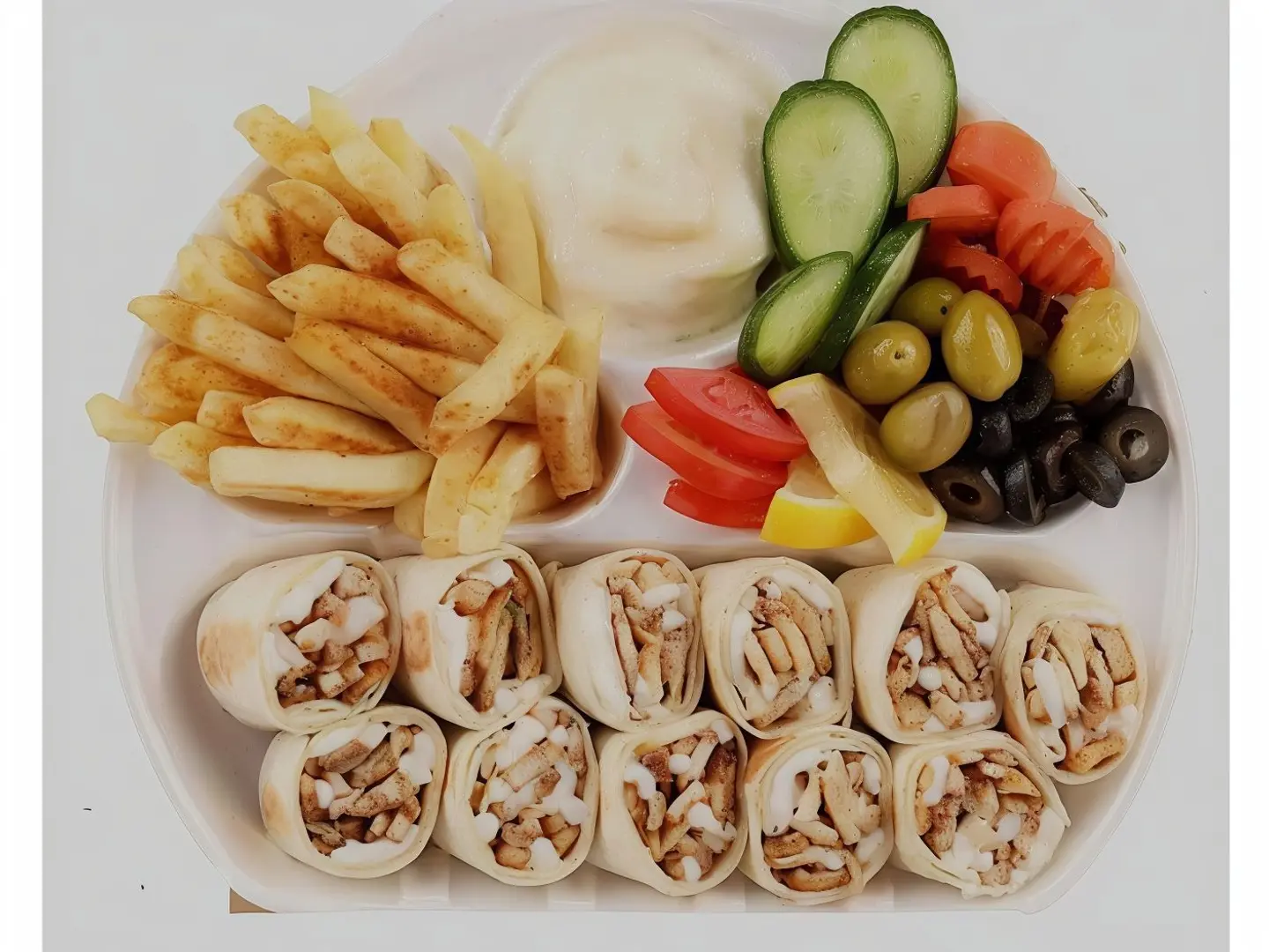 شاورما عربي دبل