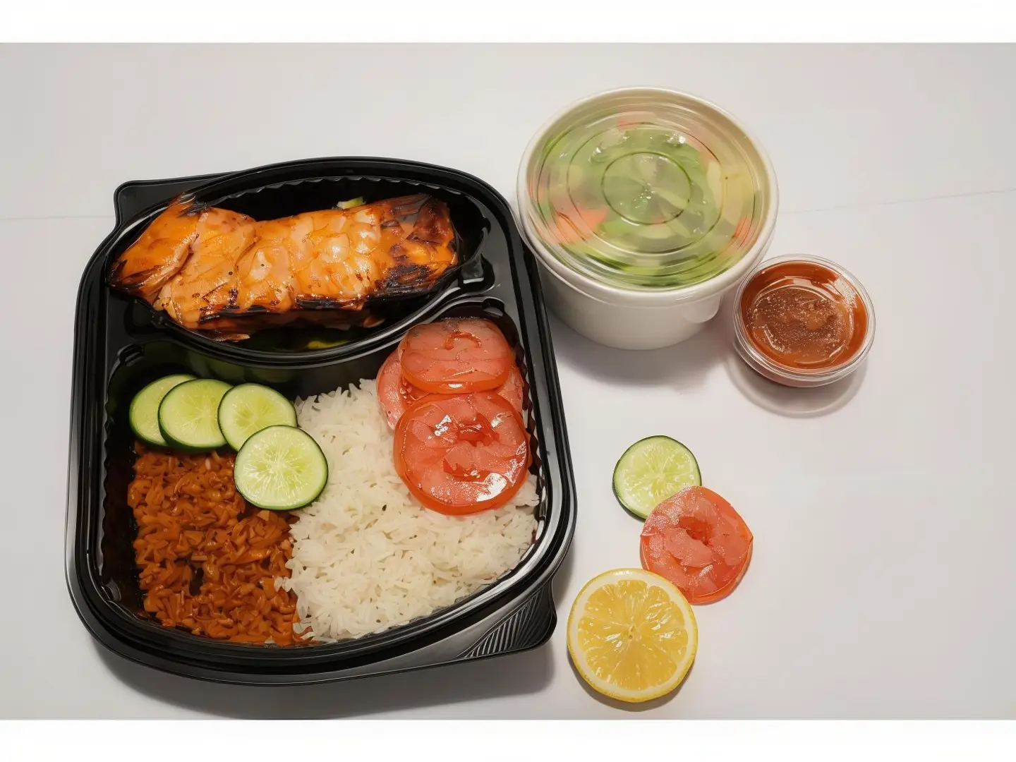 روبيان مشوي