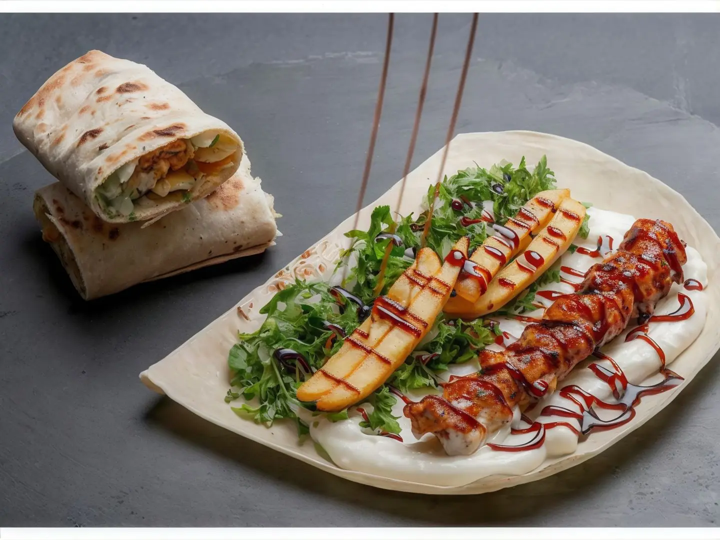 Chicken Kebab Sandwich