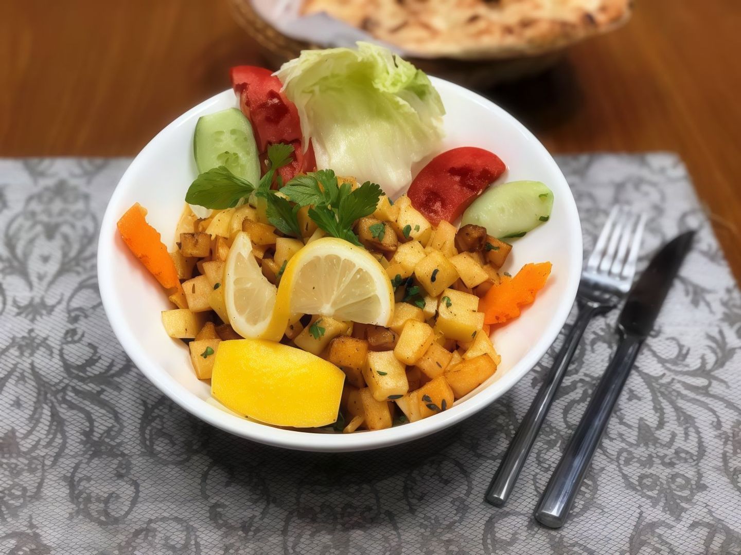 بطاطا حاره