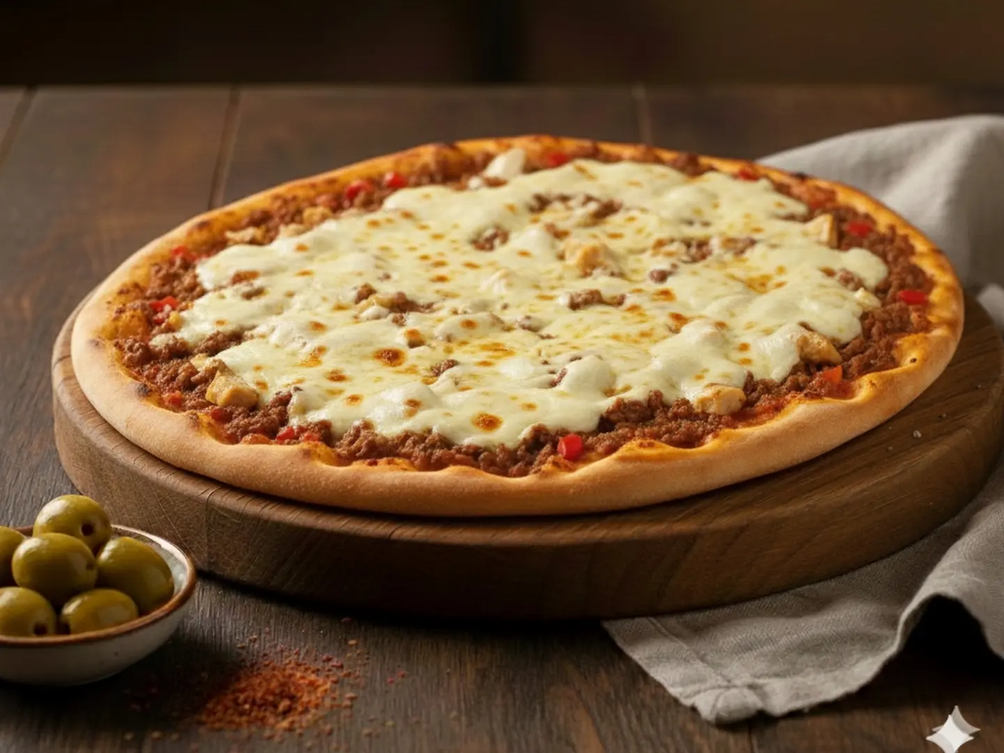 فطيرة دجاج بالجبن