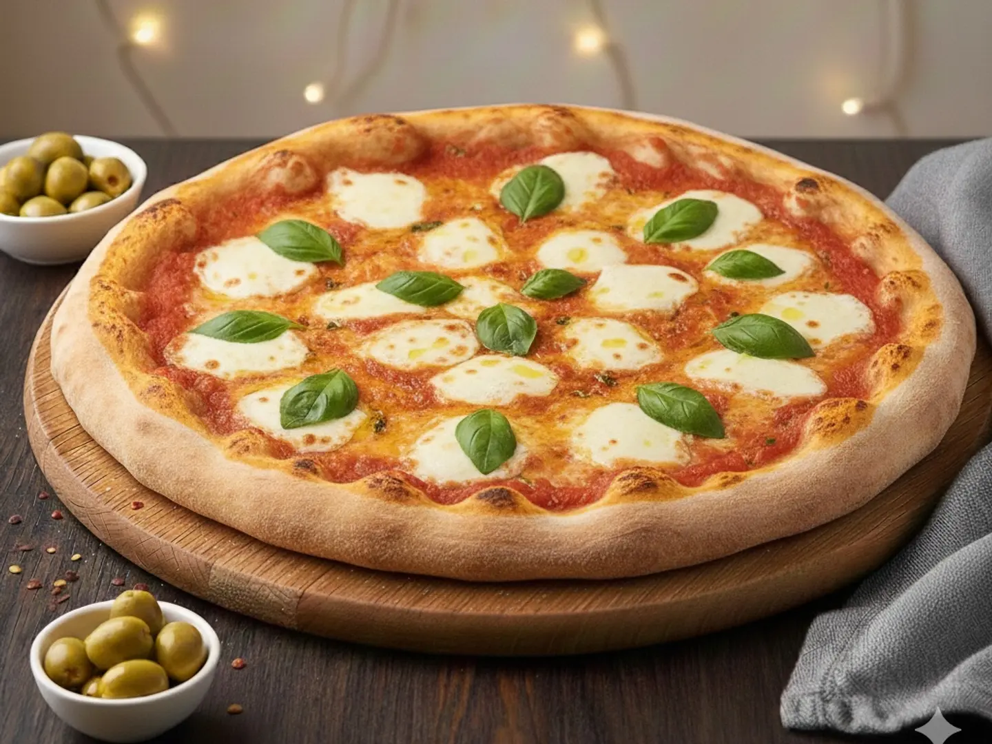 بيتزا مارغريتا-وسط